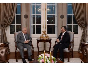 Cumhurbaşkanı Gülün, Tbmm Başkanı Çiçek İle Görüşmesi Başladı