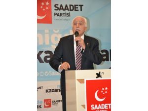 Saadet Partisi Genel Başkanı Kamalak Niğde’de