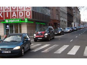 Budapeştede Başbakan Erdoğana Destek Konvoyu