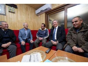 Kılıçdaroğlu, Taksicileri Ziyaret Etti