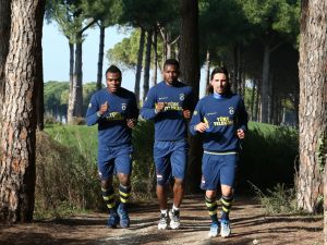 Fenerbahçe Kros Çalışması Yaptı