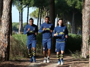 Fenerbahçe Kros Çalışması Yaptı