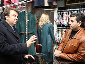 Rıdvan Hoca Esnafından Erkoç’a Sevgi Seli