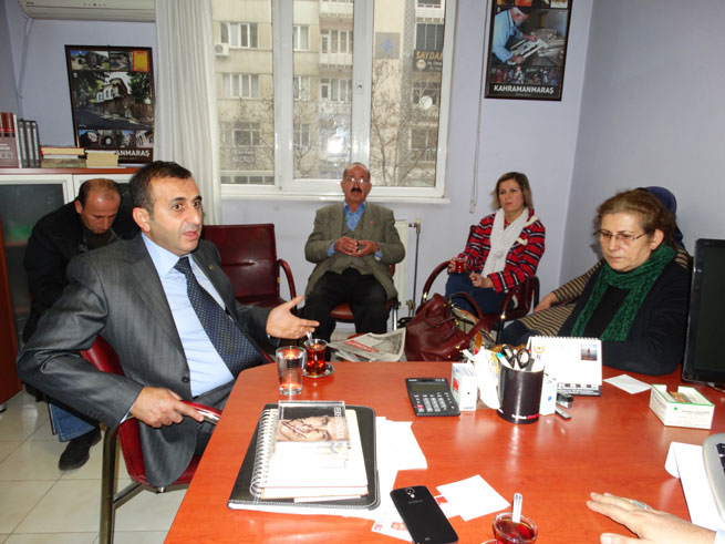 Chp’li Aday Ünal Ateş’den Maraş Gündeme Ziyaret