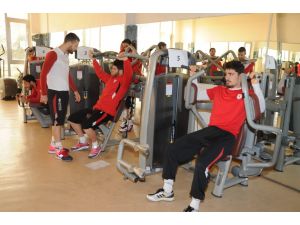 Samsunspor Salonda Çalıştı