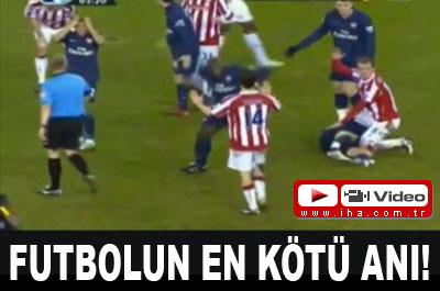 Arsenalın yıldızı Ramseyin ayağı kırıldı 