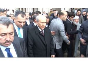 Bahçeli Kutsal Emanetleri Ziyaret Etti