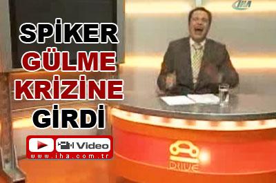 Spiker gülme krizine girdi 