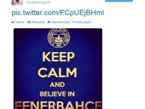 Hido’dan F.bahçe’ye Destek Mesajı