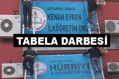 Evrene tabela darbesi 