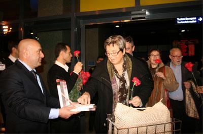 Bodrum sezonun ilk turist kafilesi geldi 