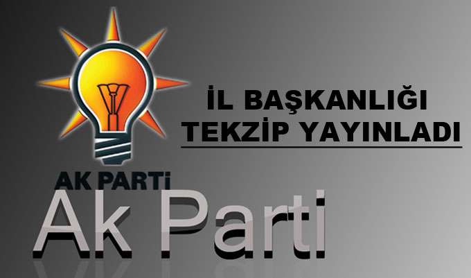 Ak Parti İl Başkanlığı Tekzip Yayınladı
