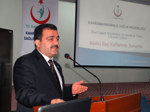İl Sağlık Müdürlüğünde Akılcı İlaç Kullanımı Anlatıldı