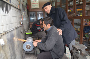 Akgemci Demirciler Çarşısında