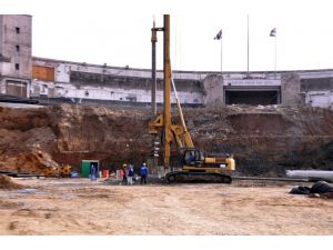 Vodafone Arena Stadı’nın İnşaat Çalışmaları Sürüyor