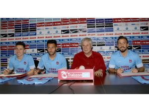 Trabzonspor Yeni Transferleri İle Sözleşme İmzaladı