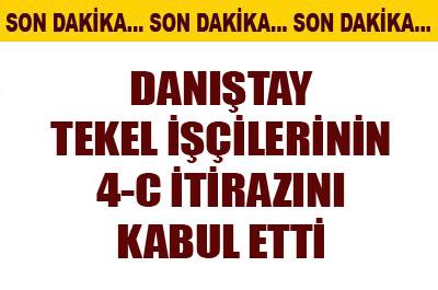 Tekel işçisine iyi haber 