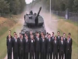 Tank Fren Sistemine İlginç Test