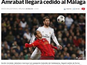 Amrabat İspanya Manşetlerinde