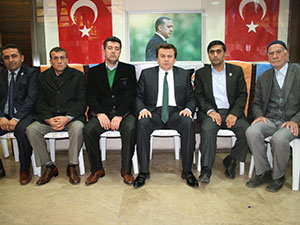 Şehit Ve Gaziler Erkoç’u Ziyaret Etti