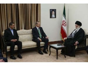 Erdoğan Hamaney’le Görüştü