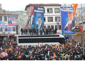 Gökçek’ten Miting Gibi Açılış