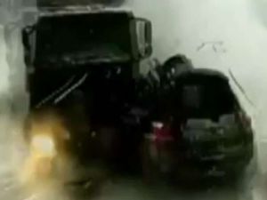 Zincirleme Kaza Kamerada