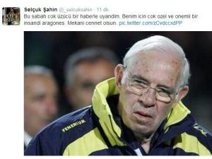 Selçuk Şahinin Aragones Üzüntüsü