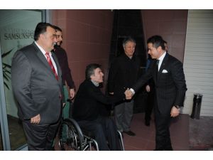 Eski Bakan Kılıç, Samsunspor’u Ziyaret Etti