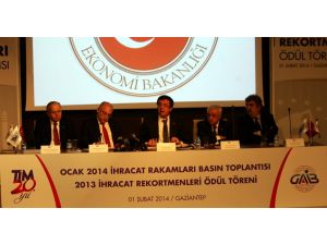 2013 İhracat Rekortmenleri Ödül Töreni