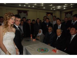 Devlet Bahçeli Denizli’de Düğüne Katıldı