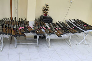 Kaçak Avda El Konulan Malzemeler Satılacak