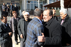 Hal Esnafı Temizkan’ı Çok Sevdi