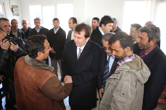 Andırın Halkından Erkoç’a Sevgi Seli