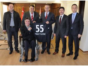 Samsunspor’dan Yeni Emniyet Müdürüne Ziyaret