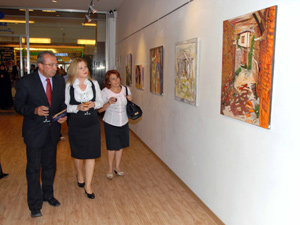 Balkan Ressamlar Grubu Sergi Açtı