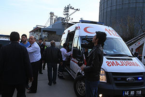 Fabrikada Çıkan Yangın Korkuttu