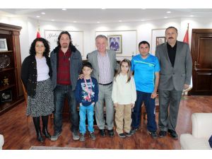 Milli Satranççılardan Başkan Koçal’a Ziyaret