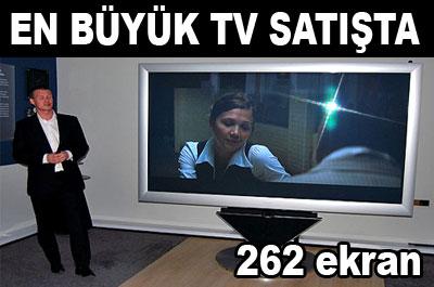 En büyük televizyon Türkiyede 