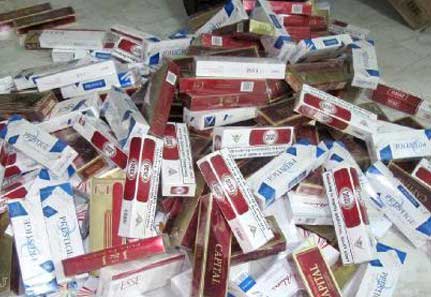 4 Bin Paket Kaçak Sigara Yakalandı