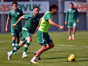 Bursaspor Taktik Çalıştı