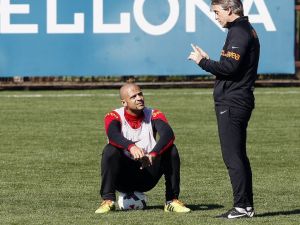 Galatasaray Antrenmanında Gerginlik