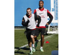 Galatasaray, Beşiktaş Maçının Hazırlıklarını Sürdürdü