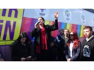 Hdp Eş Genel Başkanı Tuncel Sandalye Üzerinden Halka Seslendi