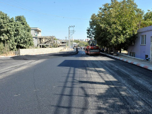 Üngüt 1. Sokak’ta Asfaltlanıyor