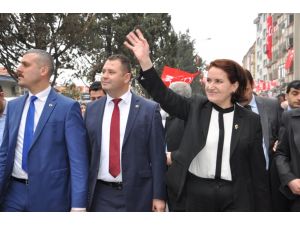 Meral Akşener Kırklarelide Seçim Bürosu Açılışına Katıldı
