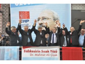Deniz Baykal Balıkesirde Seçim Bürosu Açtı