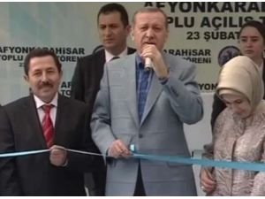 Başbakan 123 Tesisin Açılışını Yaptı