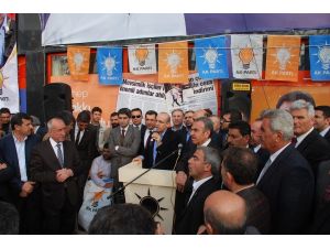 Maliye Bakanı Şimşek Batman’da Seçim Lokalinin Açılışına Katıldı