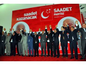 Saadet Partisi Genel Başkanı Mustafa Kamalak Gaziantep’te